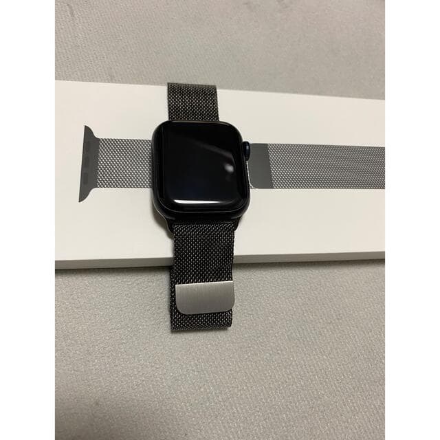 Apple Watch　44 ブラック ステンレス GPS+Cellular