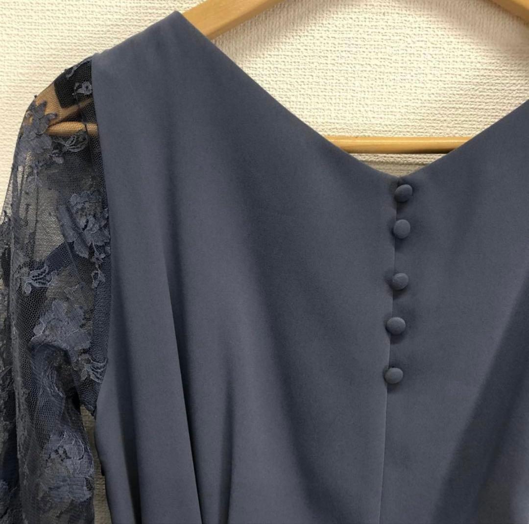 うた　アメリ　レーススリーブドレス　ワンピース　長袖 パーティードレス