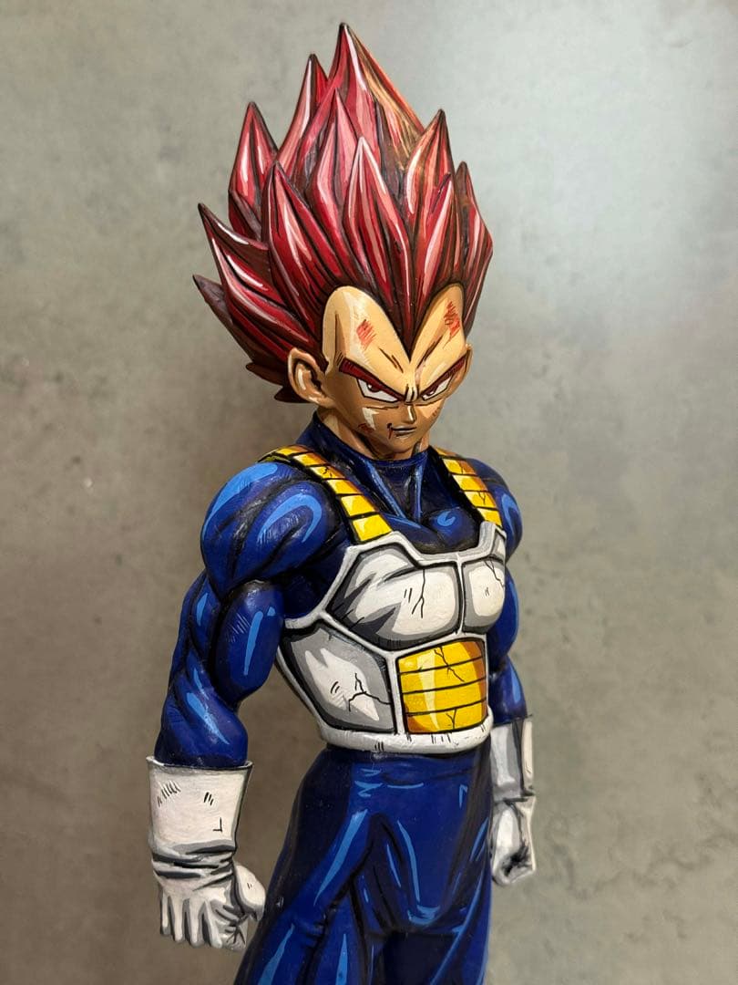 ドラゴンボール ベジータ と孫悟空フィギュア　2体セット赤