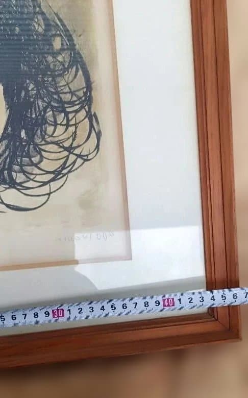 織田広喜 リトグラフ 少女