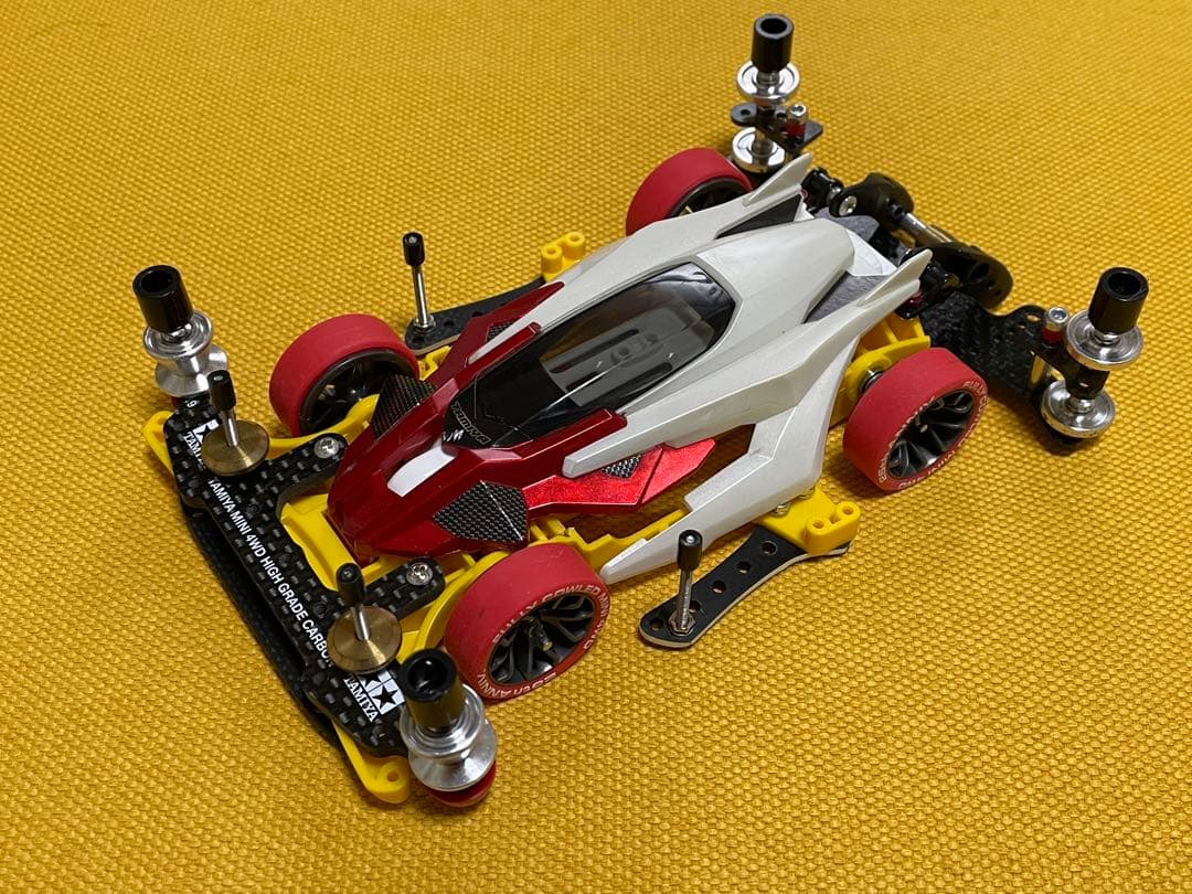 ミニ四駆カスタム完成品☆アバンテMk.II MTBK 塗装済・未走行 ミニ四駆