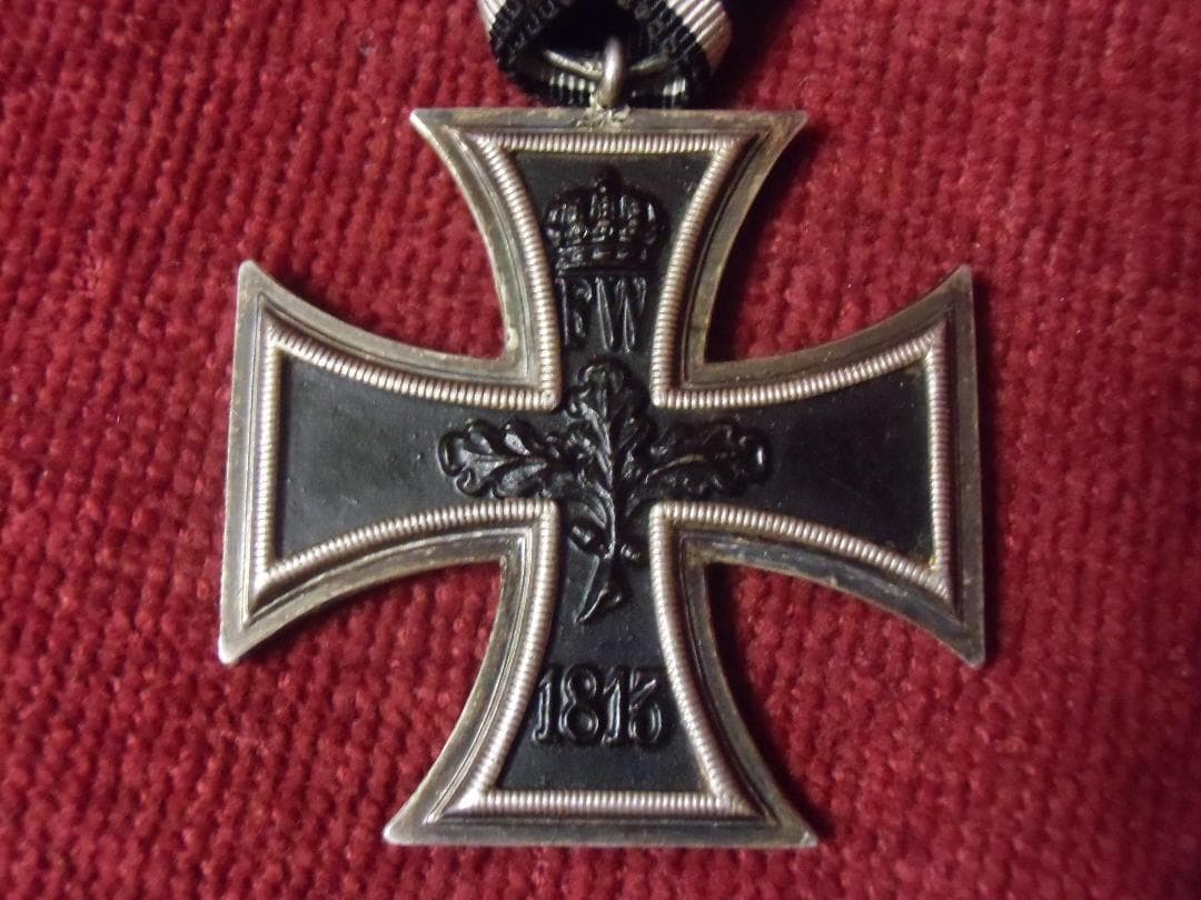 W帝政ドイツ軍＊プロイセン王国＊1861年赤鷲勲章ミニシュアボタン