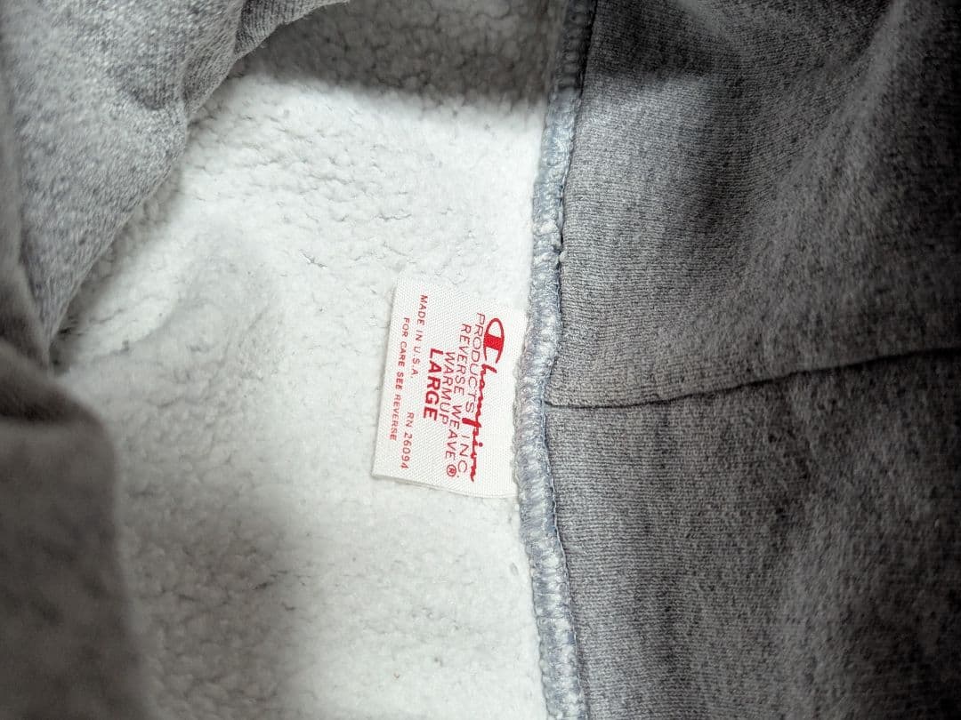Champion リバースウィーブ パーカー L USA製 赤タグ