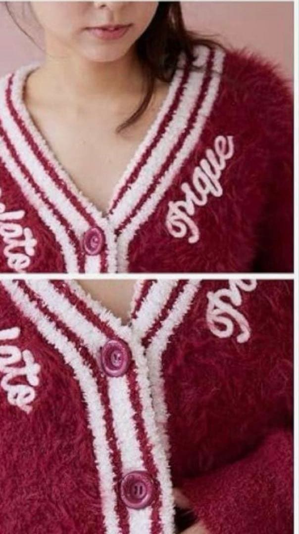 お値下げ中‼️新品　ジェラートピケ　ホリデー　フェザー上下セット