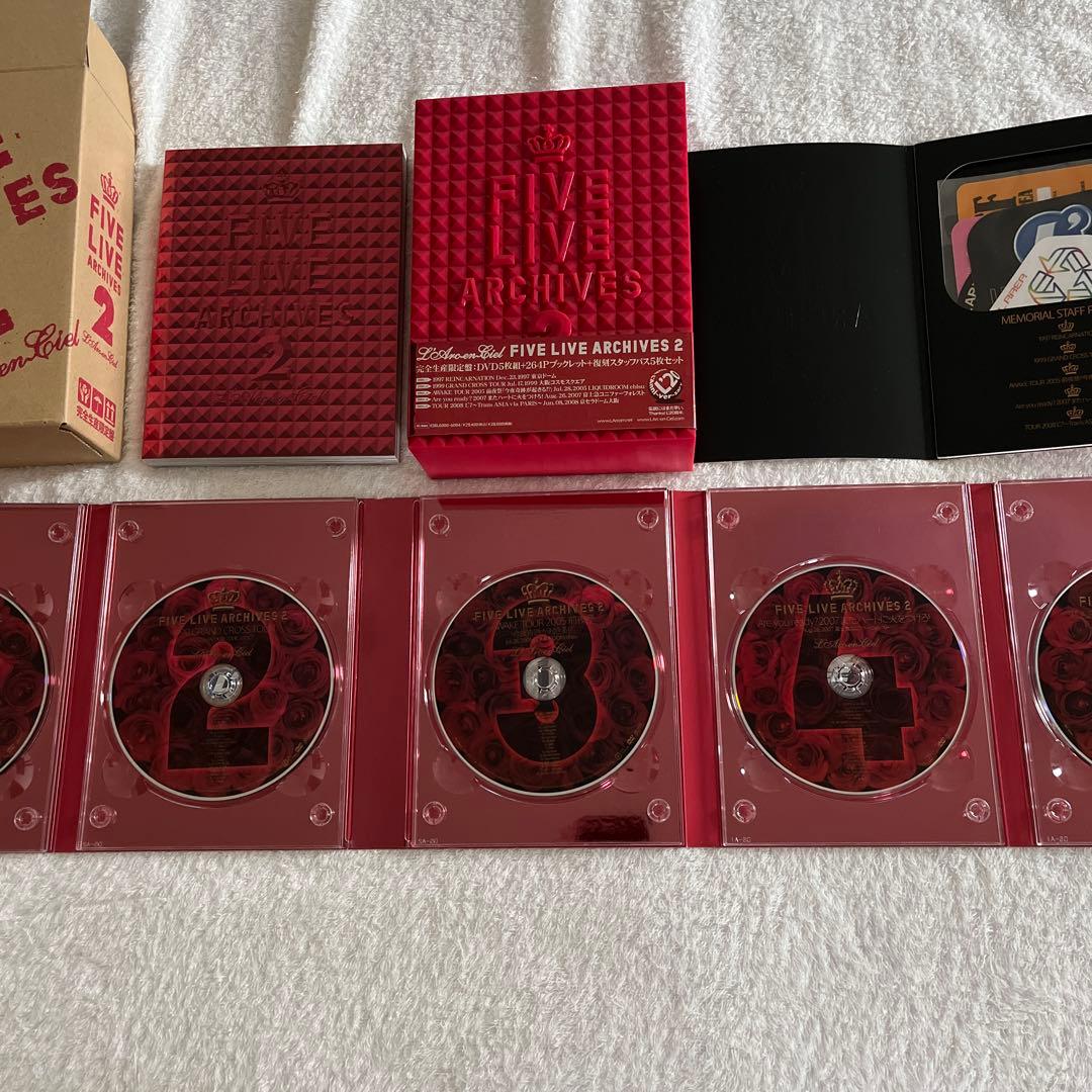 L'Arc～en～Ciel/FIVE LIVE ARCHIVES 2〈完全生産…