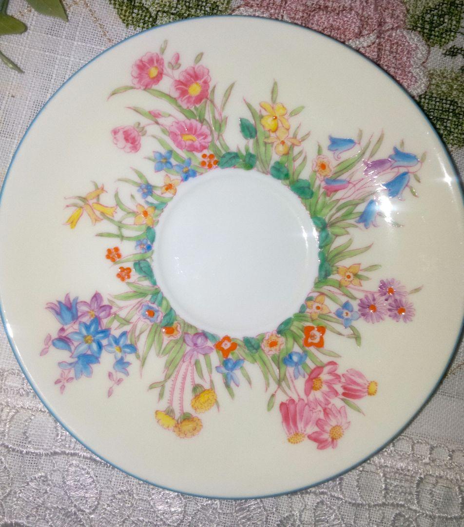 ウェッジウッド プレーリーフラワーズ トリオ ヴィンテージ