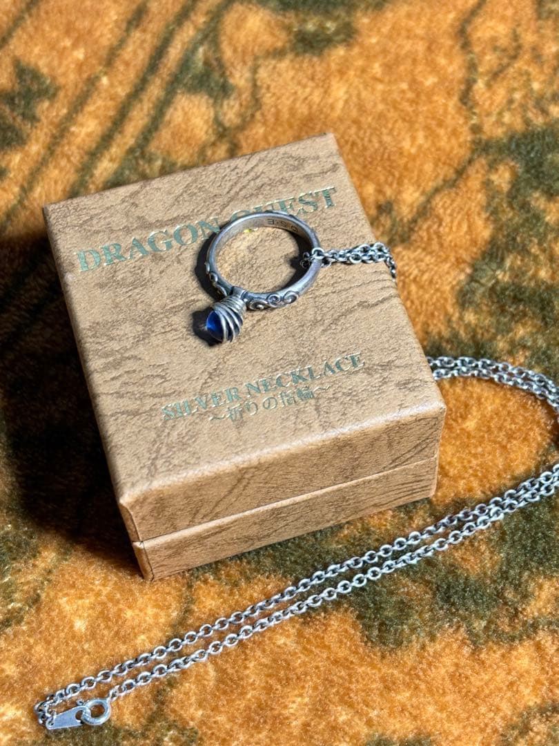 ドラゴンクエスト祈りの指輪シルバーネックレス いのりのゆびわ