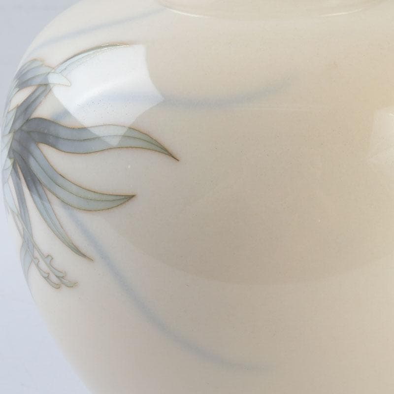 七宝焼 鳳凰文瓶 花瓶 在銘 V 9368 七宝焼 鳳凰文瓶 花瓶 在銘 V 9368