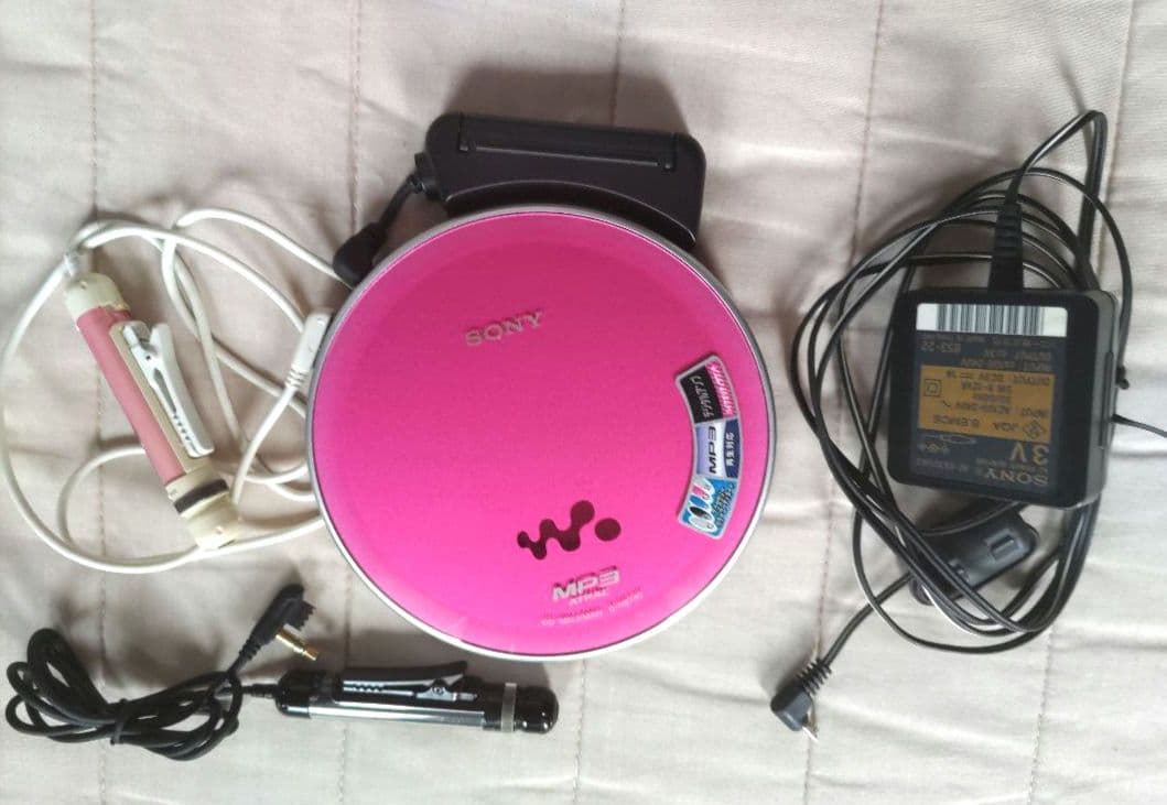 sony CD walkman ピンクpink SONY D-NE730 ポータブルCDウォークマン