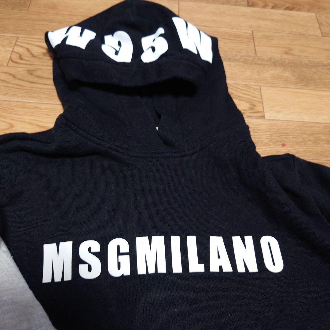 MSGM トレーナー　黒　パーカー　グレー　140cm まとめ売り