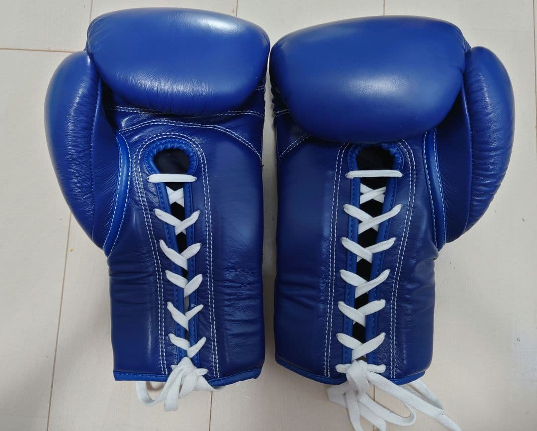 WINDY 16オンス グローブ 紐式 青 - メルカリ