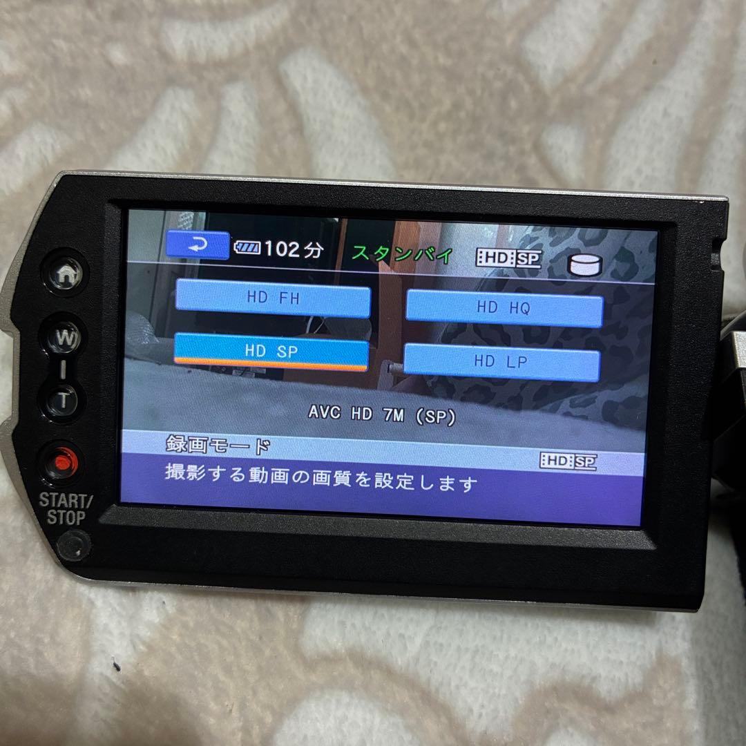 美品ソニー ハンディーカムHDR-SR11 シルバービデオ カメラ 動作確認済