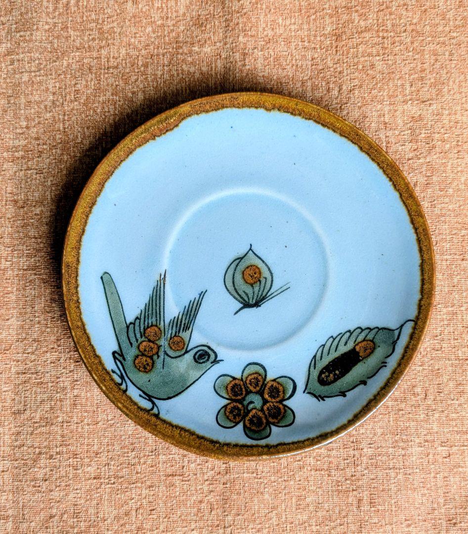 6客セット】メキシコ トナラ焼き デミタスカップ＆ソーサー - メルカリ