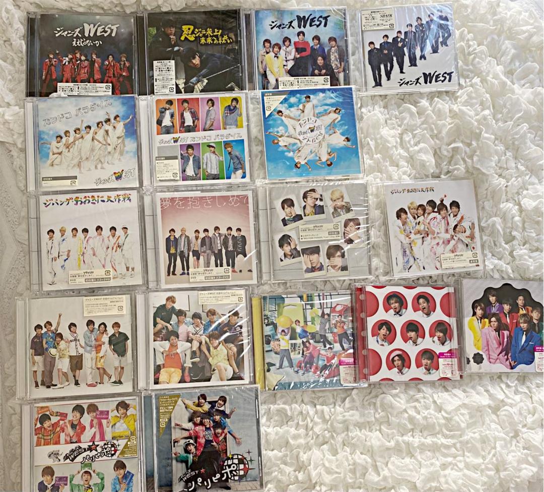 節約 ジャニーズWEST初回通常まとめ売り。 WEST. DVD BluRay まとめ