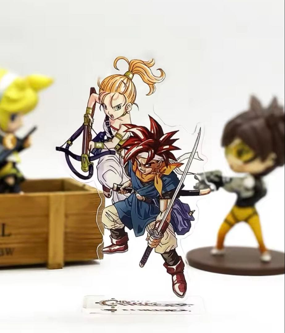 クロノ・トリガー アクリルスタンド クロノとマール - メルカリ