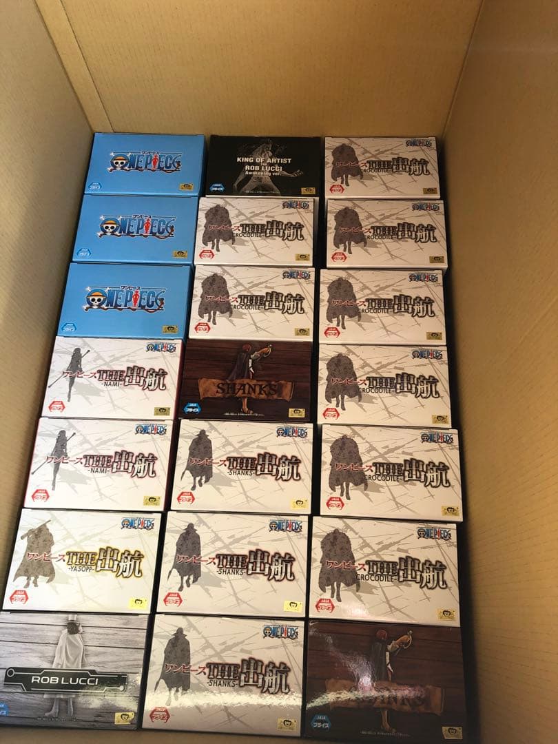 ワンピース　フィギュア　出航 シャンクス　クロコダイル　ミホーク　バトレコ63個