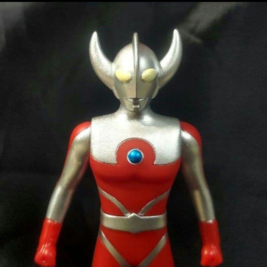 【中国限定】ウルトラマンケン(父ヒゲ無)＆ベリアルアーリー　ソフビ500 激レア