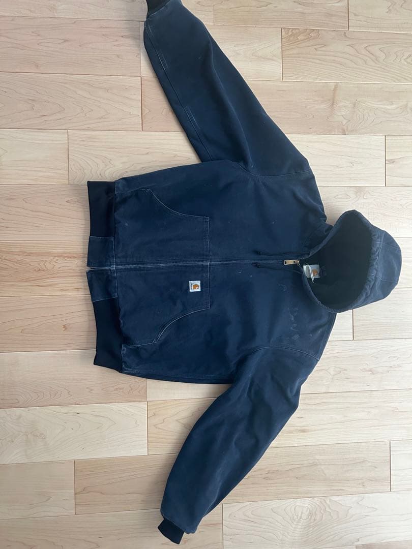 Carhartt カーハート アクティブジャケット J131 DNY ネイビー - メルカリ