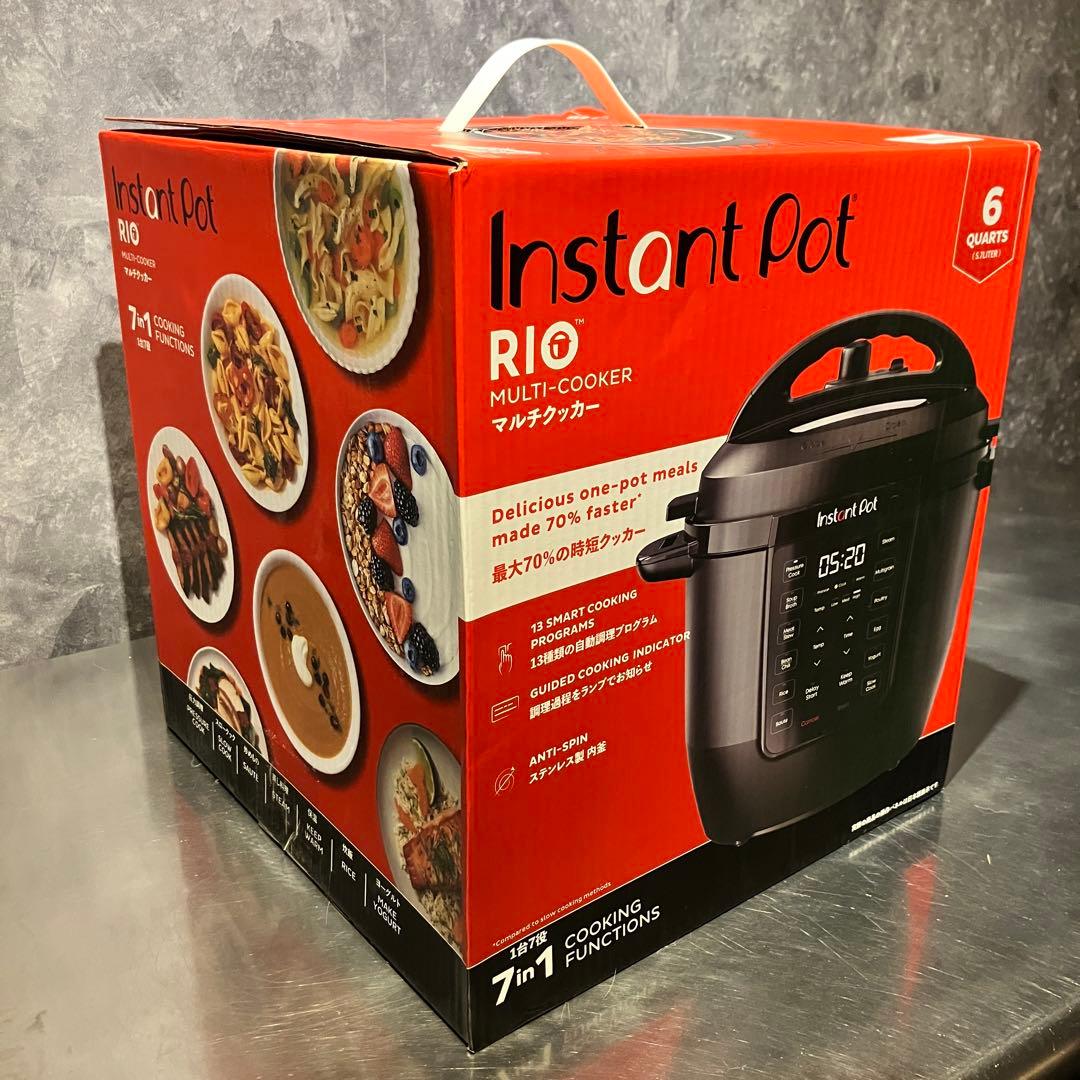 マルチ電気圧力鍋✳︎インスタントポット5.7L/RIO/1台7役/ISP1013