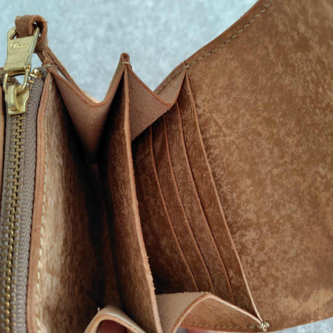 コンパクトアコーディオン財布 本革 レザー 財布 折り財布 Dono(ドーノ)