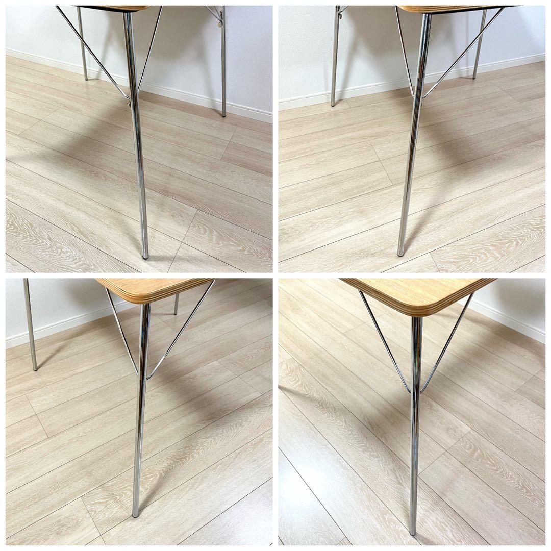 (つ26)イームズ 折りたたみ式 ダイニングテーブル DTM-2 正方形