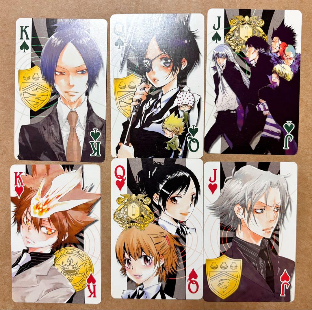 希少！未使用 家庭教師ヒットマンREBORN リボーン2009 原作絵トランプ