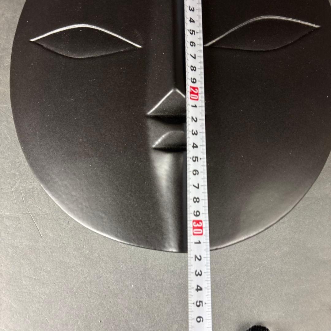 岡本太郎　信楽焼　太陽の顔　共箱