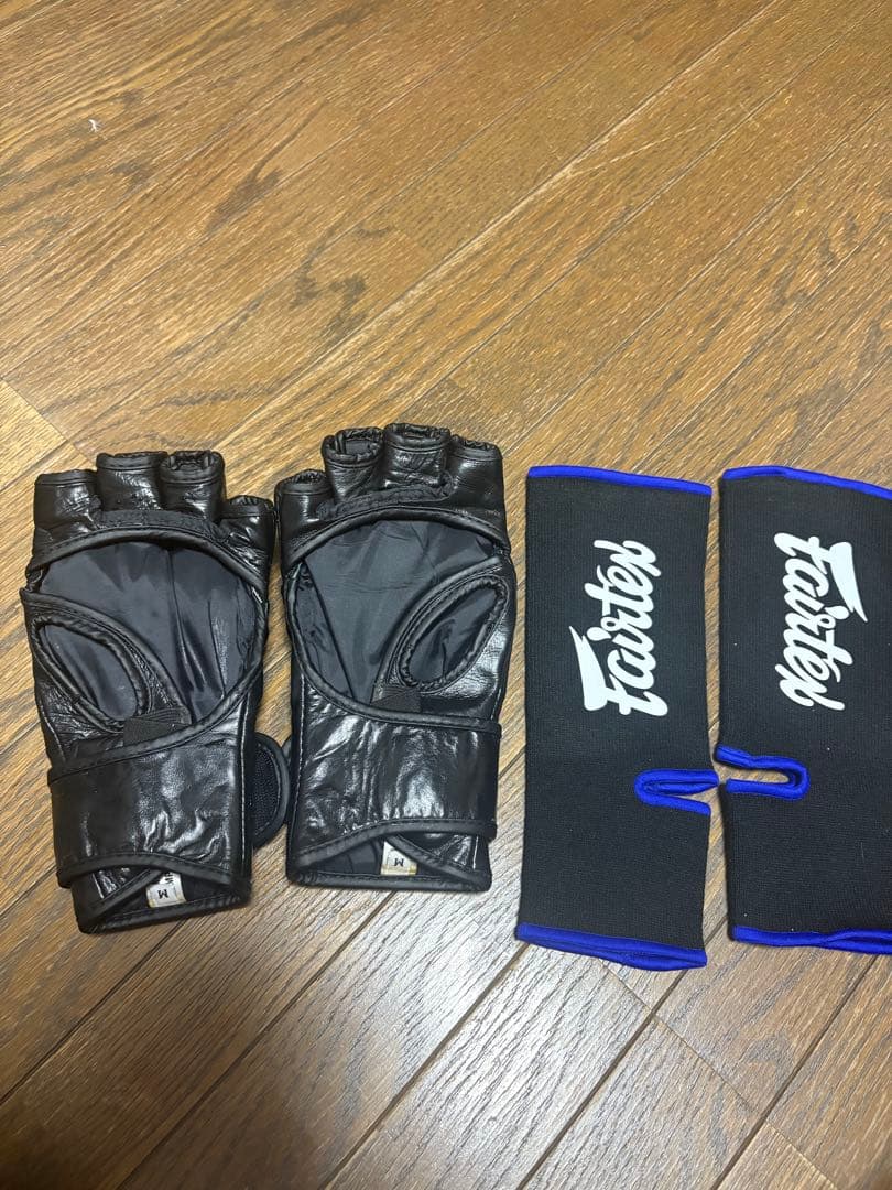 試合用Fairtex ONE ボクシンググローブとサポーターセット｜試合用