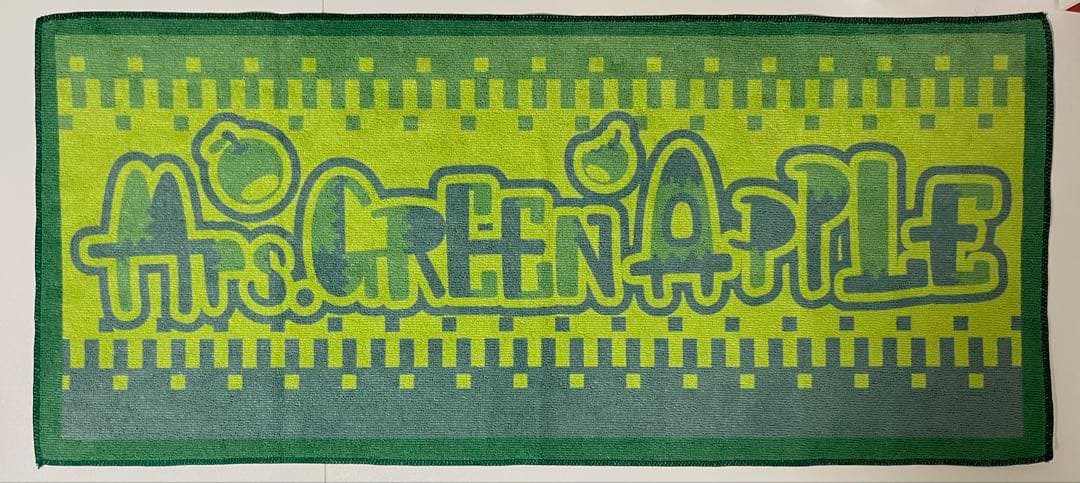 最古 ミセスグリーンアップル ぺらぺらタオル - メルカリ