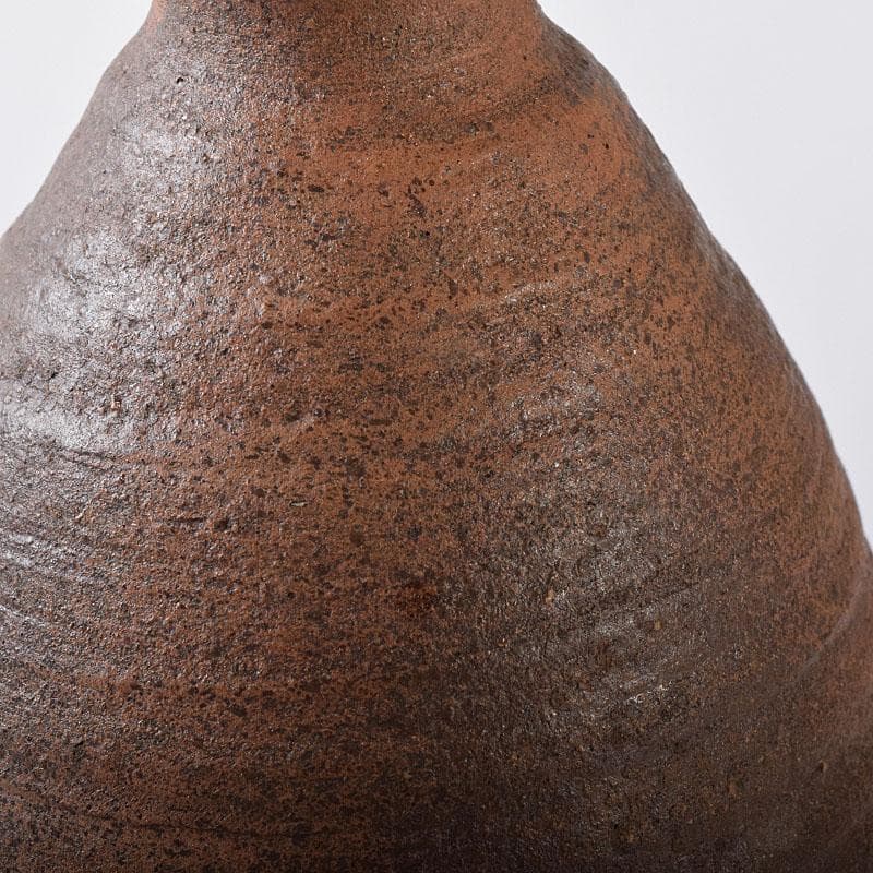 備前焼 人間国宝 山本陶秀作 徳利 共箱 C R8408