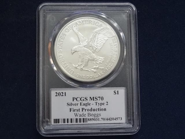 2021年 $1シルバーイーグルコイン銀貨Type2 1枚 イーグル銀貨 Type2