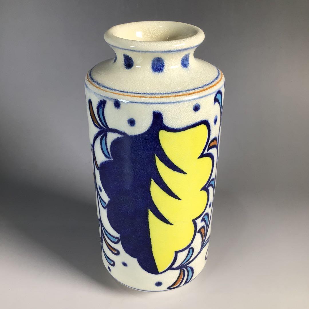 Ｍ９２１　オランダ皆具　『河合瑞豊造』『水指　建水　蓋置　杓立』　共箱　茶道具