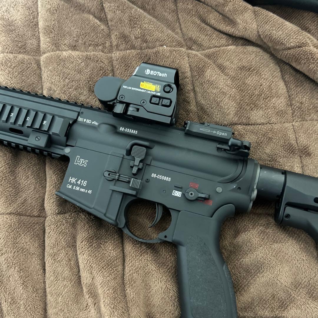 HK416 カスタム済み マガジン2個 専用ケース付き
