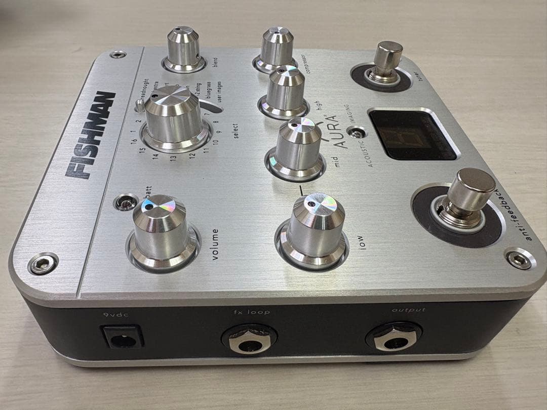 【美品】FISHMAN Aura Spectrum DI プリアンプ