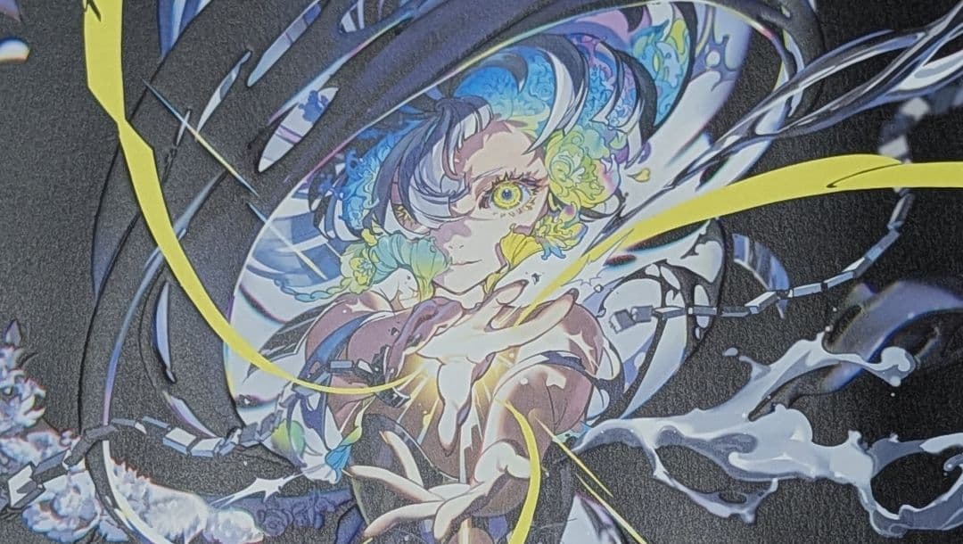 米山舞 EYE展 複製原画 ED100 直筆サイン入り - メルカリ