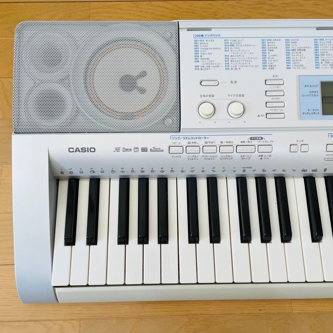 CASIO カシオ 電子ピアノ 電子キーボード LK-207 光ナビゲーション