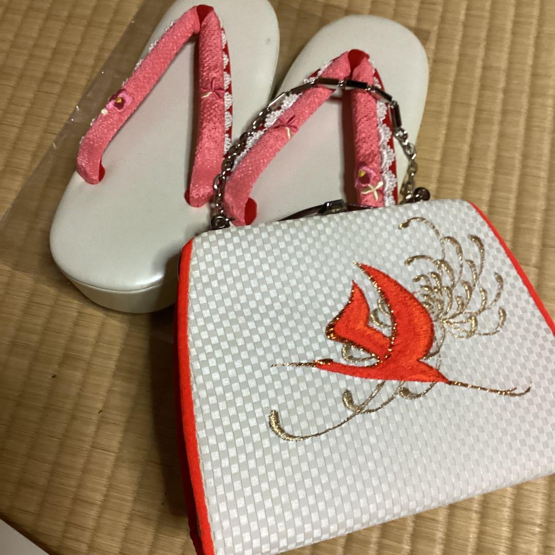 七五三7歳フルセット　帯幅19センチ　草履21センチ