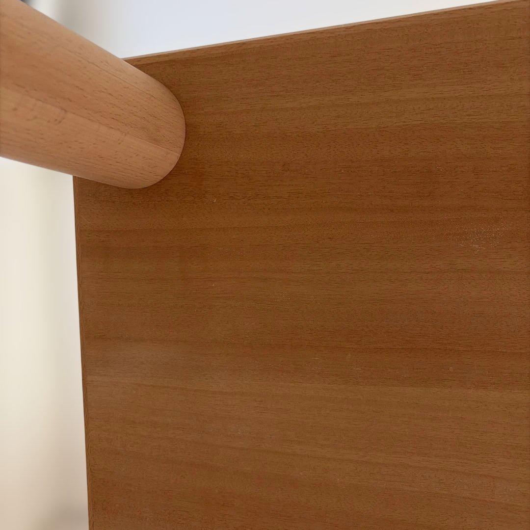 【カリモク60+】ダイニングテーブル800（ピュアビーチ） （現行品8.9万円）