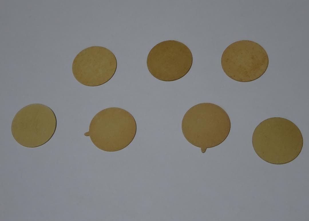 【新春セール】牛乳キャップ　未使用　昭和　レトロ　超希少