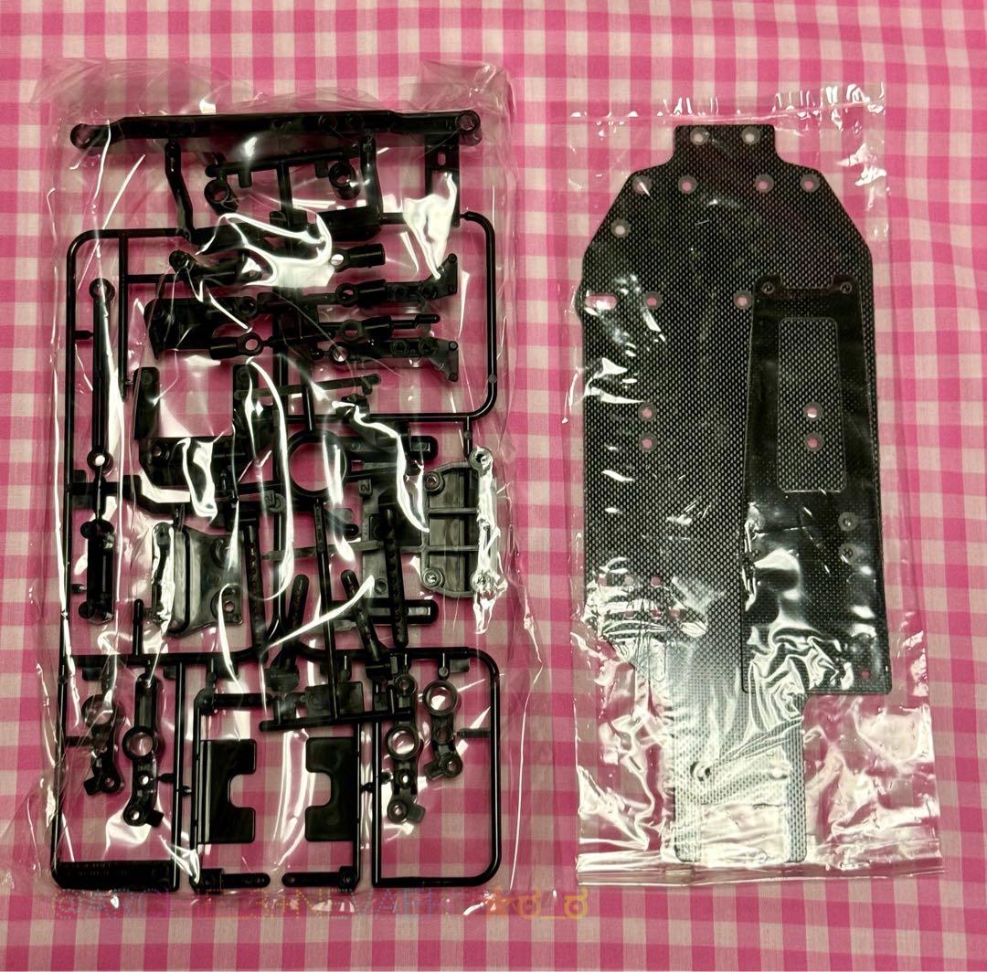 タミヤ◆OP.166 FRPシャーシコンバージョンセット四駆TA02・FF用