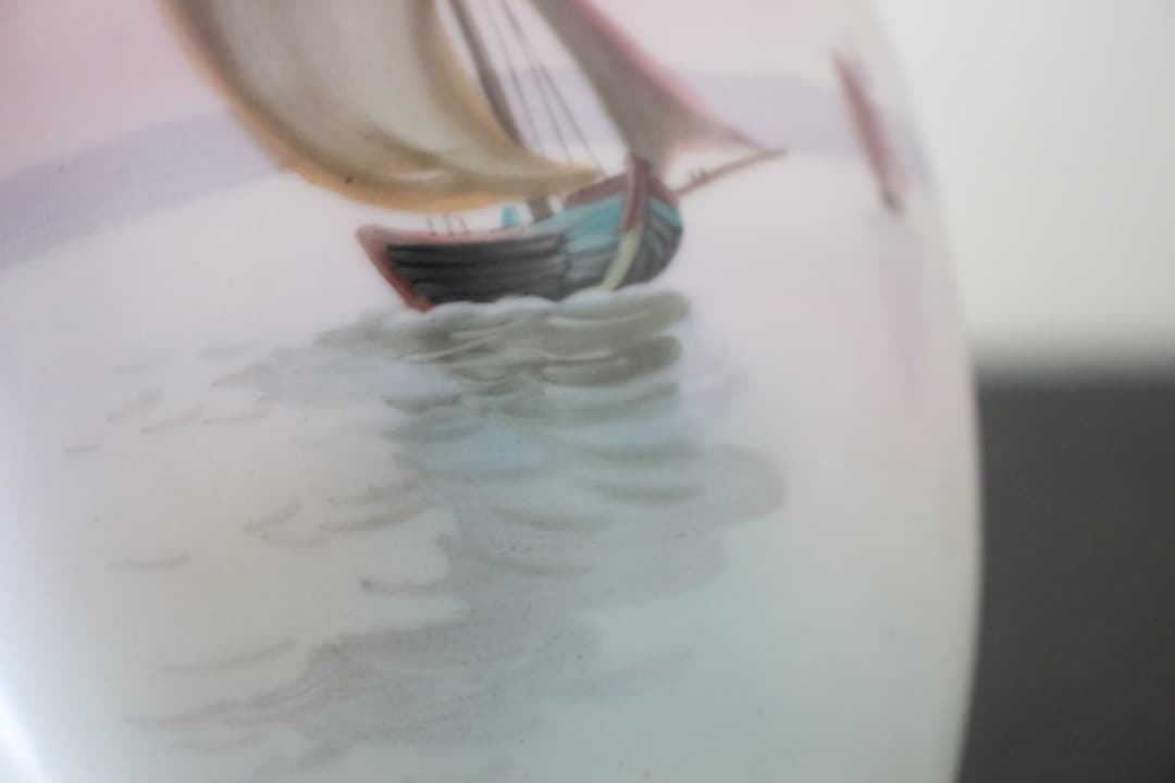 アンティーク　オールドノリタケ　里帰り　金彩　金盛り　取手付き花瓶