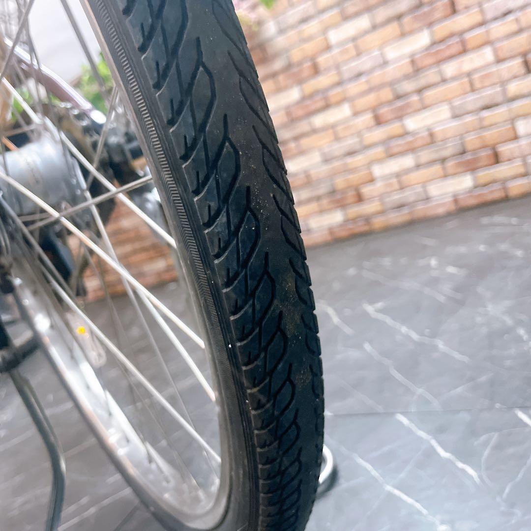 【83】電動自転車 ブリヂストン Assista パープル 24インチ