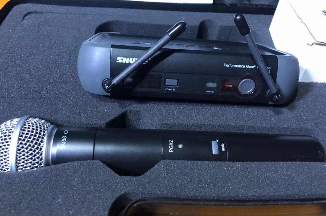 SHURE PGX24ワイヤレスマイクレシーバー