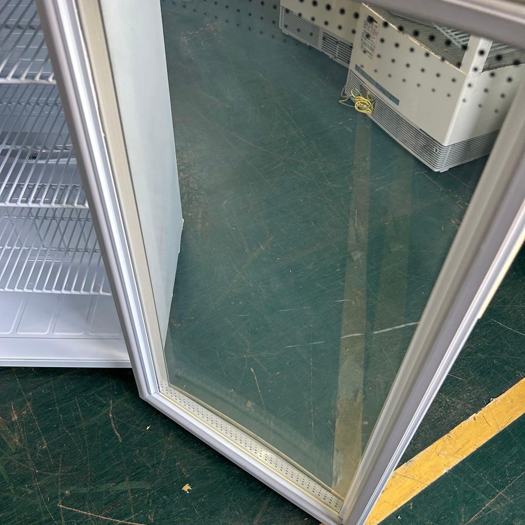 147業務用 冷蔵ショーケース オフィスコンビニ XW-105 左右開き 小型