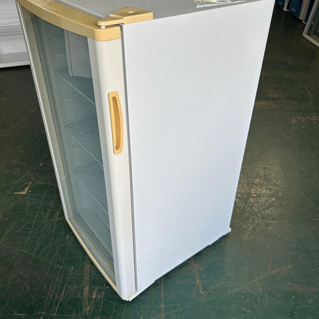 147業務用 冷蔵ショーケース オフィスコンビニ XW-105 左右開き 小型