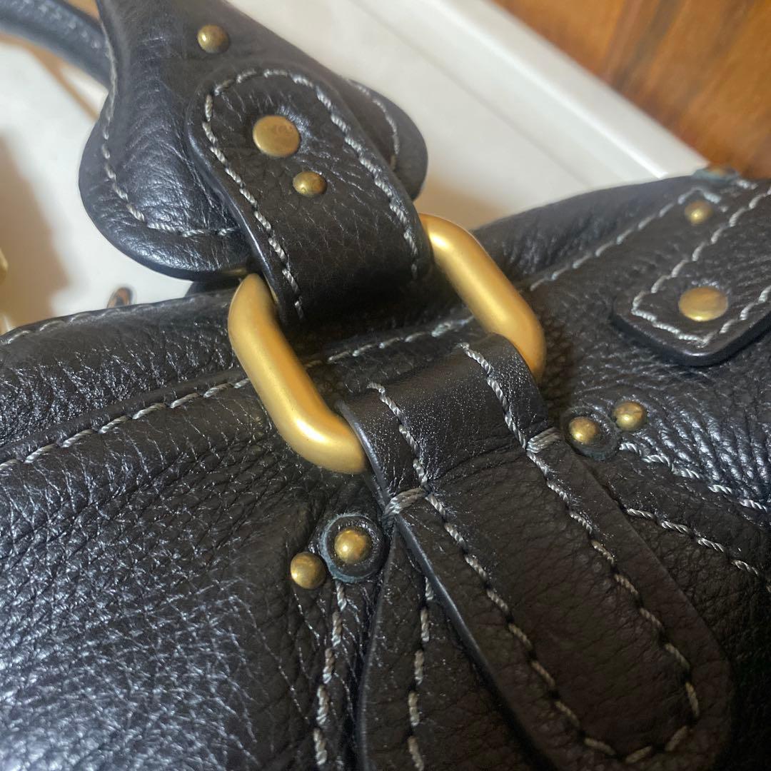 Chloe パディントン　黒　クロエ　サビあり　付属品あり