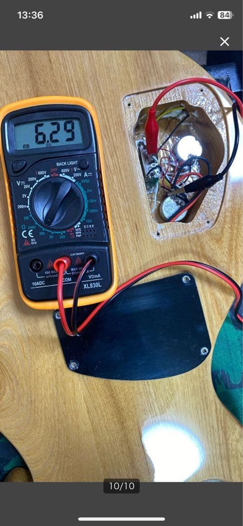 新品オリジナル エレキギターバールメープルトップ＆アッシュボディー エレキギター