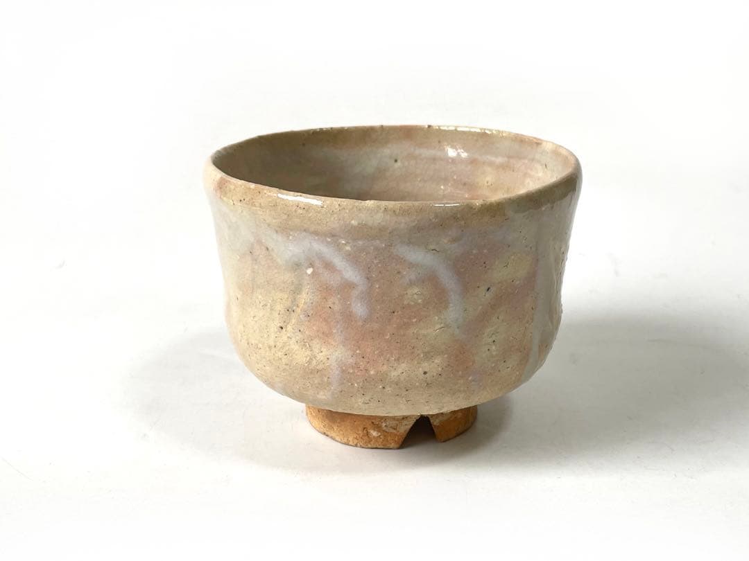 骨董萩焼大皿休雪