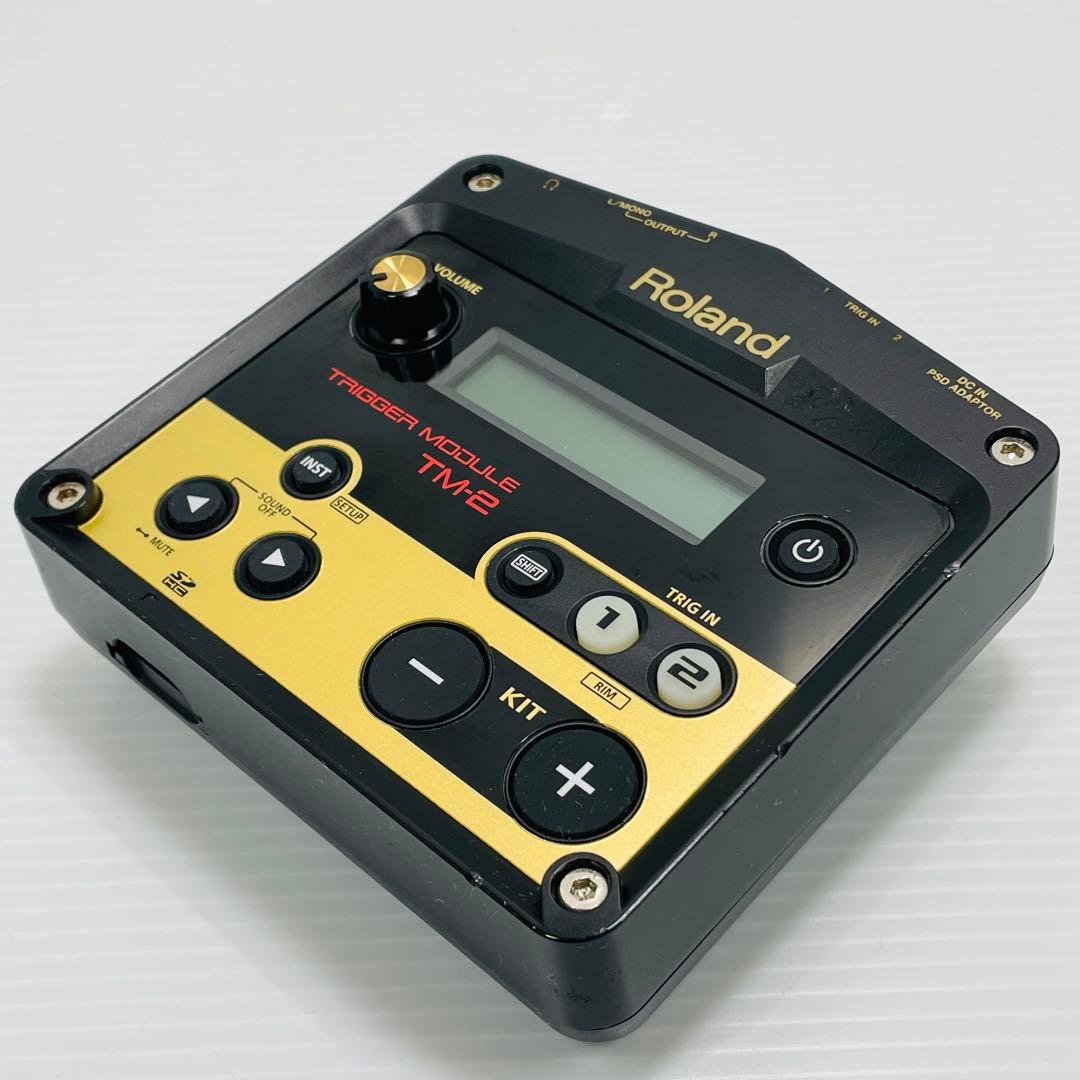 Roland TM-2 トリガーモジュール 電子ドラム 音源モジュール - メルカリ