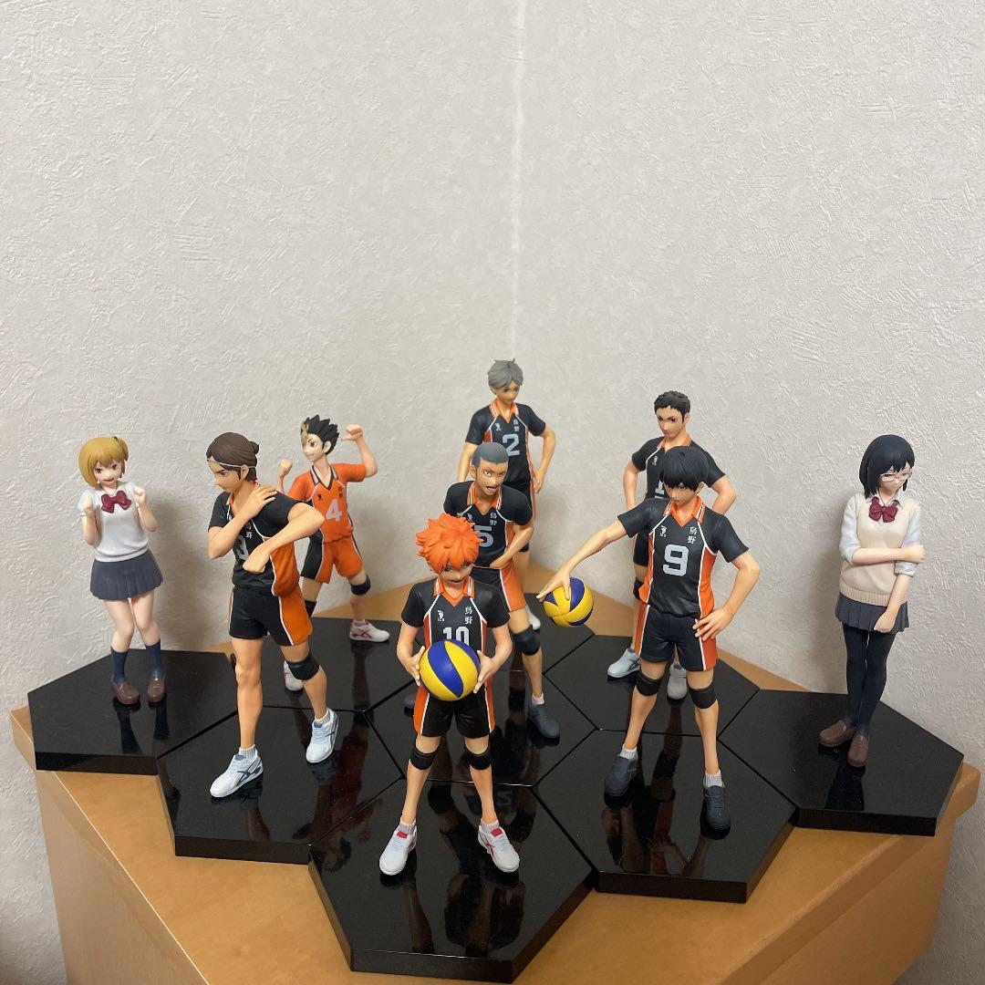 ハイキュ－!! DXFフィギュア 烏野高校 9点セット ハイキュー dxf